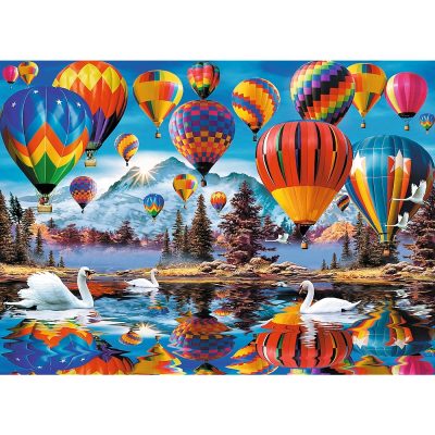 Puzzle en Bois - Colorful Ballons Trefl Wood Craft