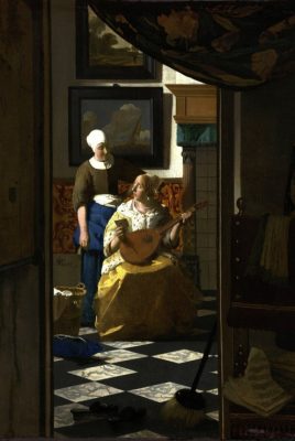 Puzzle Vermeer Johannes : La lettre d'amour