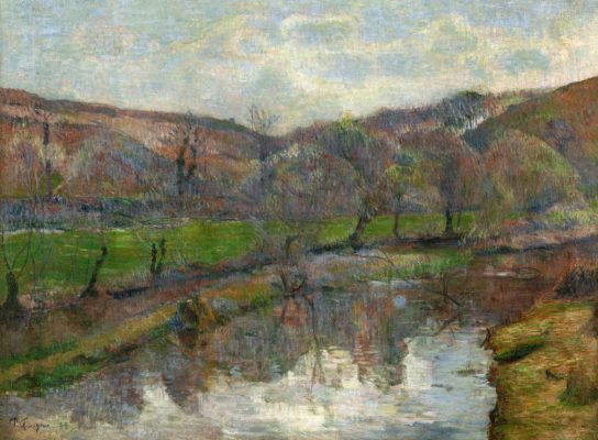 Puzzle Paul Gauguin : Paysage Breton