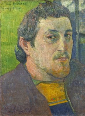 Puzzle Paul Gauguin : Autoportrait Dédicacé à Carrière