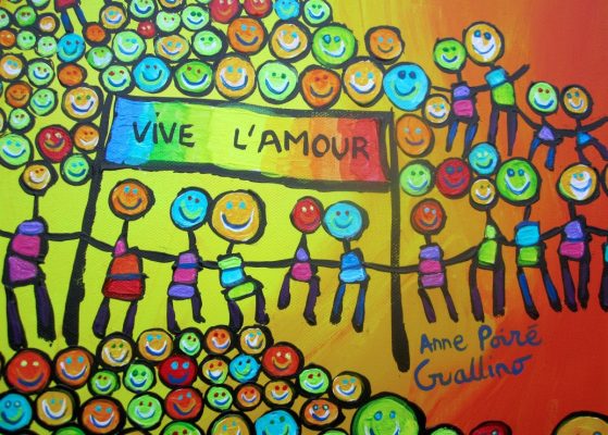 Puzzle Anne Poiré & Patrick Guallino - Vive l'Amour Grafika