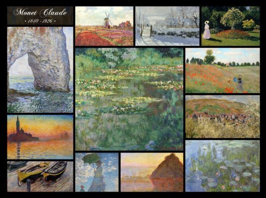 Puzzle Claude Monet - Collage Grafika