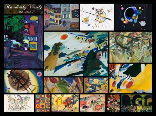 Puzzle Vassily Kandinsky - Collage Grafika