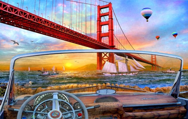 Puzzle Dominic Davison - Golden Gate Adventure SunsOut