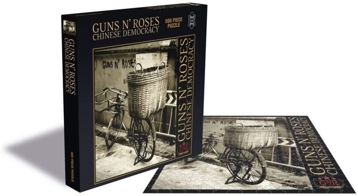 Puzzle Guns N Roses - Chinese Democracy Rock Saws