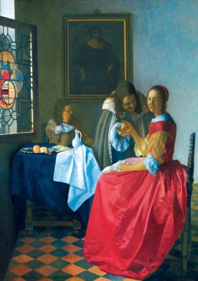Puzzle Vermeer- The Girl with the Wine Glass