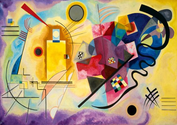 Puzzle Kandinsky - Gelb-Rot-Blau
