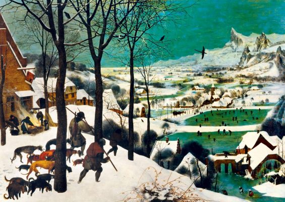 Puzzle Pieter Bruegel the Elder - Hunters in the Snow (Winter)
