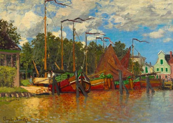 Puzzle Claude Monet - Boats at Zaandam