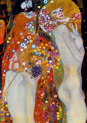 Puzzle Gustave Klimt - Water Serpents II
