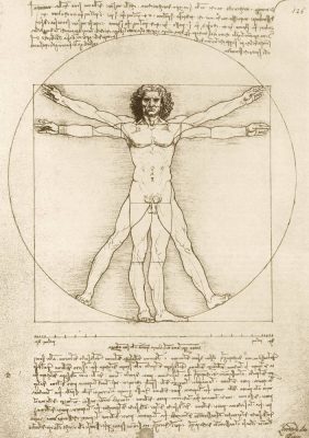 Puzzle Leonardo Da Vinci - The Vitruvian Man