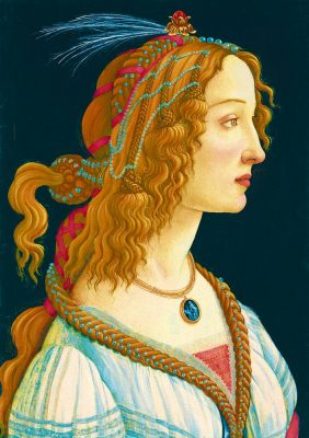 Puzzle Sandro Botticelli - Idealized Portrait of a Lady