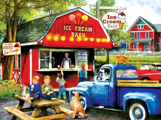 Puzzle Tom Wood - The Ice Cream Barn SunsOut