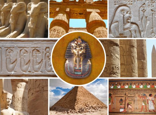Puzzle Collage - Egypte Grafika