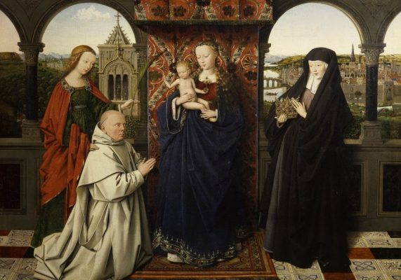 Puzzle Jan van Eyck - Virgin and Child