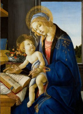 Puzzle Sandro Botticelli: La Madone du Livre