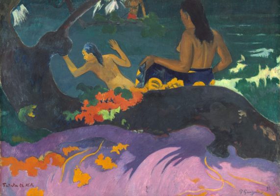 Puzzle Paul Gauguin : Fatata te Miti (Par la Mer)