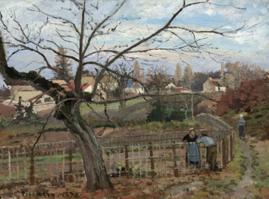 Puzzle Camille Pissarro : La Barrière