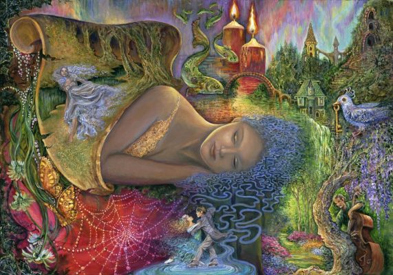 Puzzle Josephine Wall - Dreaming in Color Grafika