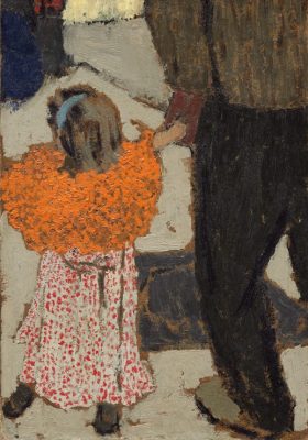 Puzzle Edouard Vuillard : Enfant portant un foulard rouge