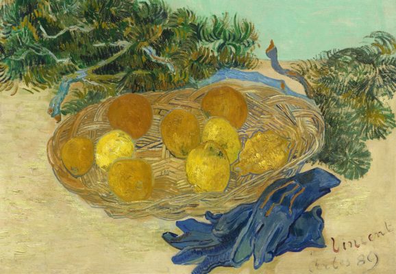 Puzzle Van Gogh Vincent - Still Life of Oranges and Lemons with Blue Gloves