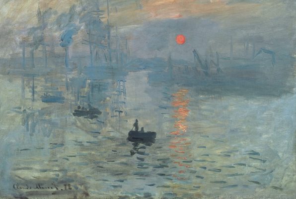Puzzle Claude Monet : Impression au Soleil Levant