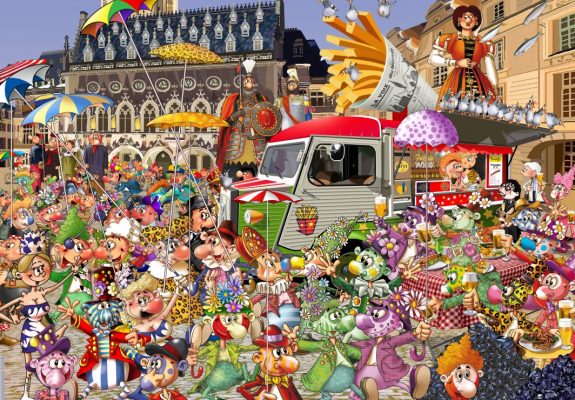 Puzzle Grande Braderie de Lille Grafika Kids