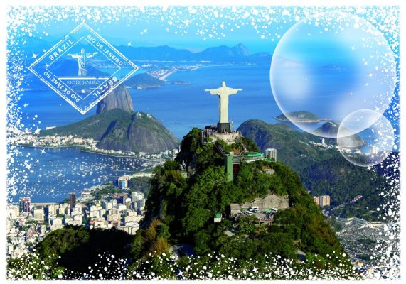 Puzzle Travel around the World - Brésil Grafika