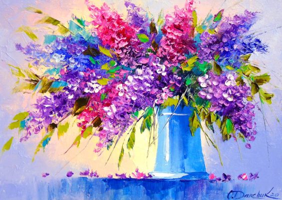 Puzzle Bouquet of Lilacs in a Vase 1000 5949194016969 Enjoy Puzzle