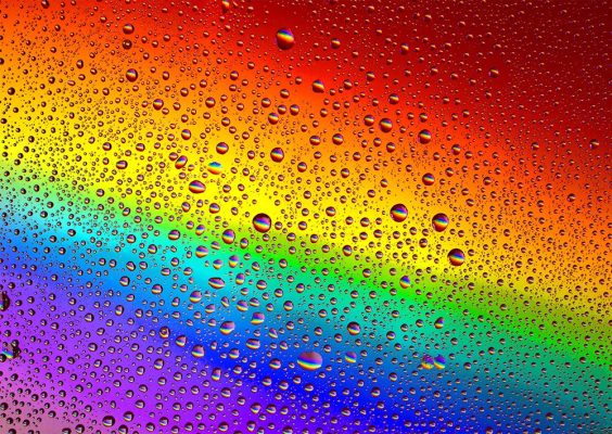 Puzzle Rainbow Drops Enjoy Puzzle