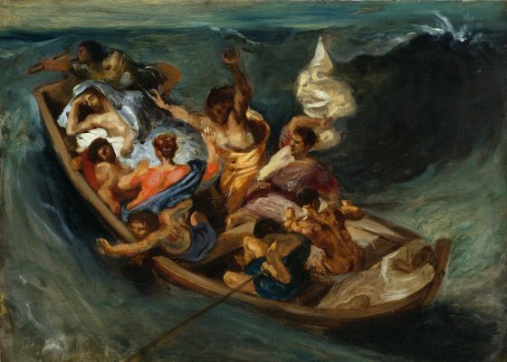 Puzzle Pièces Magnétiques - Delacroix Eugène : Christ sur la Mer de Galilée