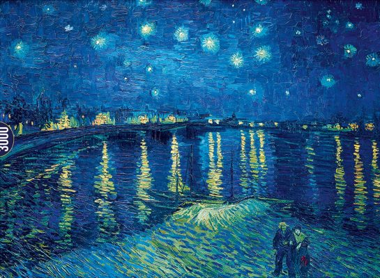 Puzzle Van Gogh Vincent - Starry Night over the Rhône