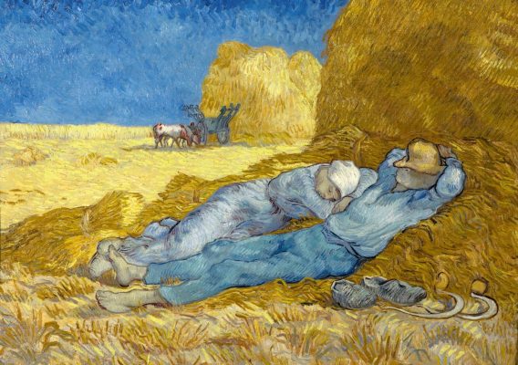 Puzzle Vincent Van Gogh - The siesta (after Millet)