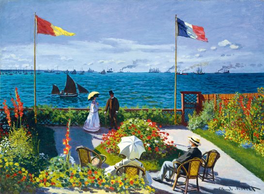 Puzzle Claude Monet - Garden at Sainte-Adresse
