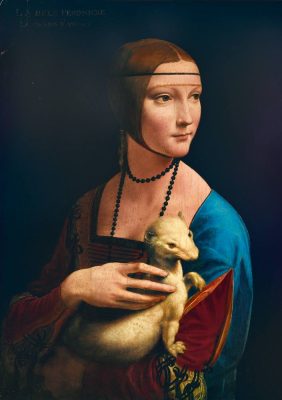 Puzzle Leonardo Da Vinci - Lady with an Ermine