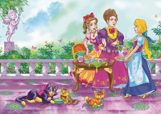 Puzzle Pièces XXL - Princesse et Servante Art Puzzle