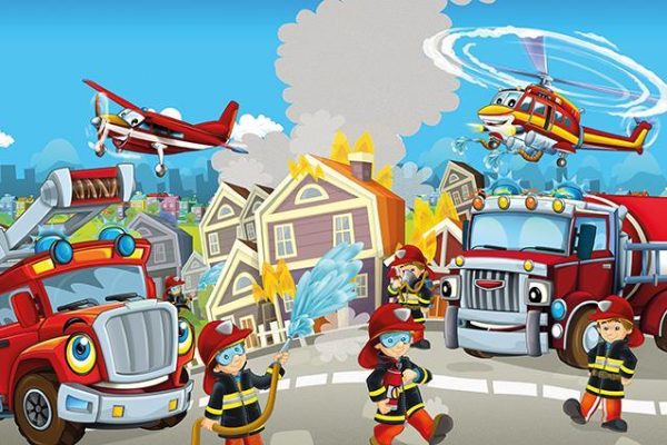 Puzzle en Bois - Pompiers Héros Art Puzzle