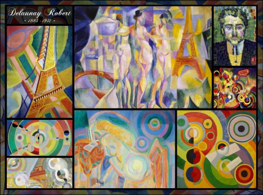 Puzzle Robert Delaunay - Collage Grafika