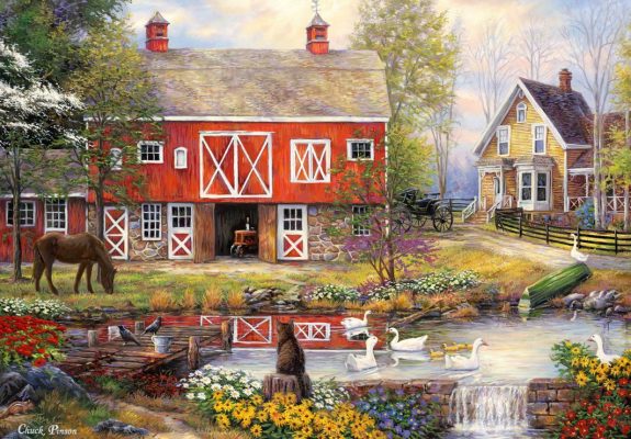 Puzzle Chuck Pinson - Reflections On Country Living Grafika Kids