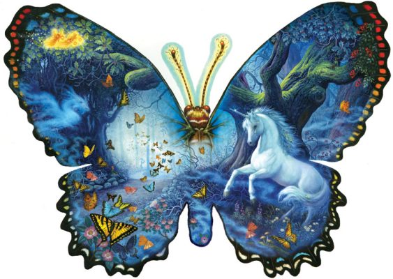 Puzzle Ruth Sanderson - Fantasy Butterfly SunsOut