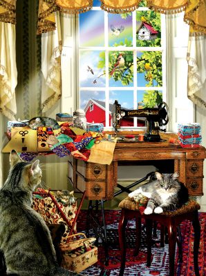 Puzzle Lori Schory - The Sewing Room SunsOut