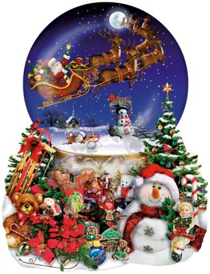 Puzzle Lori Schory - Santa's Snowy Ride SunsOut