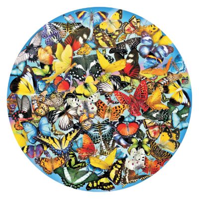 Puzzle Lori Schory - Butterflies in the Round SunsOut
