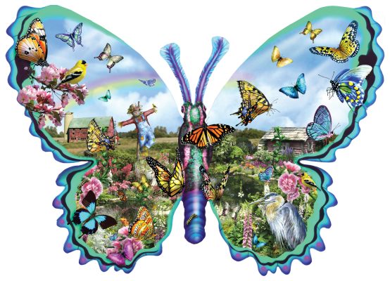 Puzzle Lori Schory - Butterfly Farm SunsOut