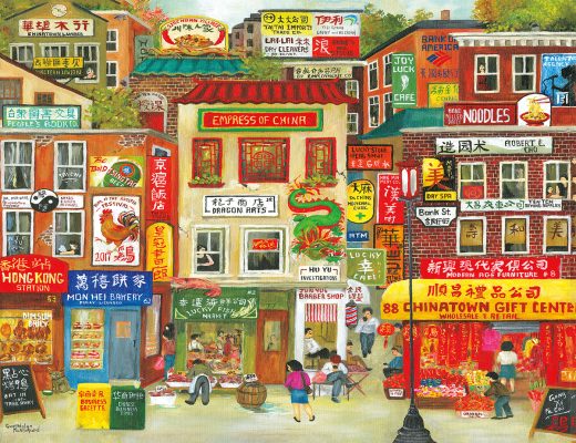 Puzzle Pièces XXL - Chinatown SunsOut