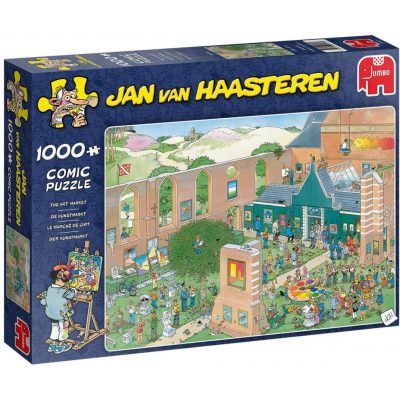 Puzzle Jan van Haasteren - The Art Market Jumbo
