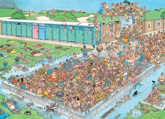Puzzle Jan van Haasteren - Pool Pile-Up Jumbo