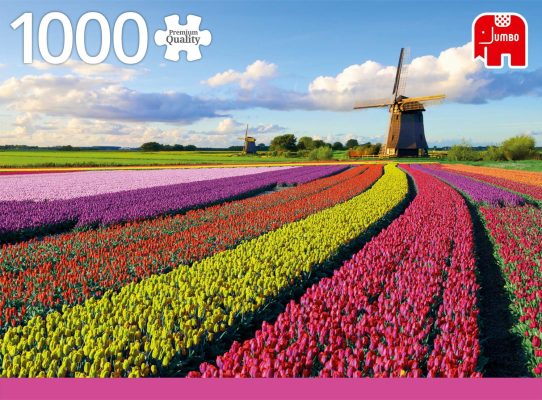 Puzzle Field of Tulips Jumbo