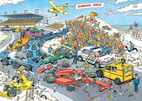Puzzle Jan van Haasteren - Grand Prix Jumbo