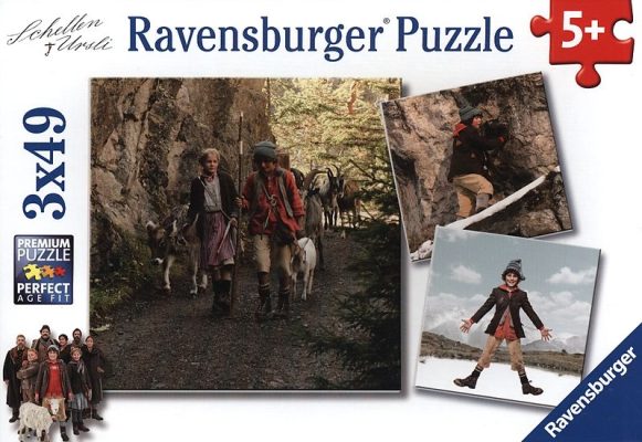 3 Puzzles - Une Cloche pour Ursli Ravensburger